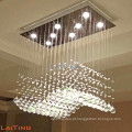 Lustre pingente cachoeira decoração sala de jantar luzes mega lâmpada 92014